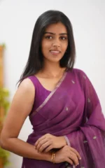 Pastel Grace Soft Organza Saree - Image 20