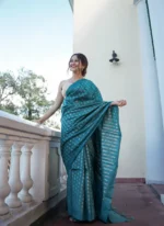Zari Royale Silk Saree with Gold Woven Motifs - Image 32