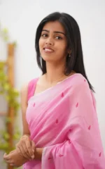 Pastel Grace Soft Organza Saree - Image 30