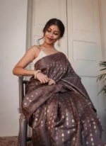 Zari Royale Silk Saree with Gold Woven Motifs - Image 39
