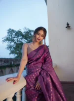 Zari Royale Silk Saree with Gold Woven Motifs - Image 7