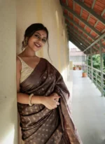 Zari Royale Silk Saree with Gold Woven Motifs - Image 38