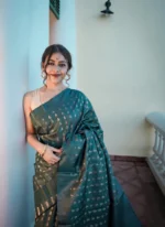 Zari Royale Silk Saree with Gold Woven Motifs - Image 27
