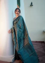 Zari Royale Silk Saree with Gold Woven Motifs - Image 26