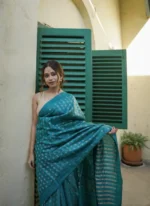 Zari Royale Silk Saree with Gold Woven Motifs - Image 24