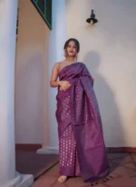 Zari Royale Silk Saree with Gold Woven Motifs - Image 4