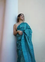 Zari Royale Silk Saree with Gold Woven Motifs - Image 22