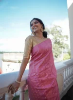 Zari Royale Silk Saree with Gold Woven Motifs - Image 14