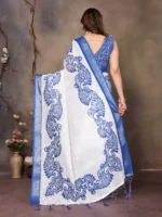 Royal Azure Grace Saree - Image 3