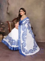 Royal Azure Grace Saree - Image 4