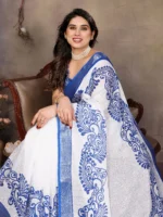 Royal Azure Grace Saree - Image 5