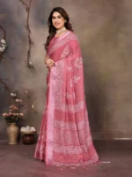 Rosewood Classic Charm Saree - Image 2