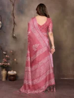 Rosewood Classic Charm Saree - Image 6