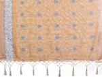 Ivory Gold Heritage Saree - Image 7