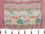 Regal Pastel Heritage Saree - Image 7