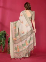 Vintage Garden Royale Saree - Image 4