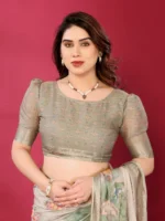 Vintage Garden Royale Saree - Image 5
