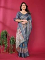 Royal Morpich Heritage Saree - Image 4