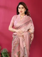 Blush Heritage Storyline Saree - Image 5