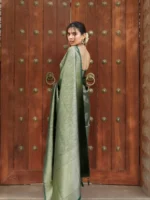 Royal Heritage Zari Woven Premium Silk Saree – Festive & Wedding Wear - Image 21