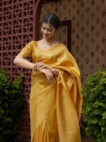 Royal Heritage Zari Woven Premium Silk Saree – Festive & Wedding Wear - Image 5
