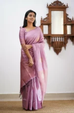 Signature Silk Saree with Sun Motif Weaving & Rich Contrast Border - Image 22