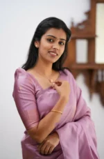 Signature Silk Saree with Sun Motif Weaving & Rich Contrast Border - Image 19